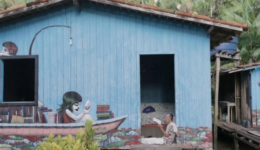 Projeto leva pintura, água potável e energia solar a casas ribeirinhas
