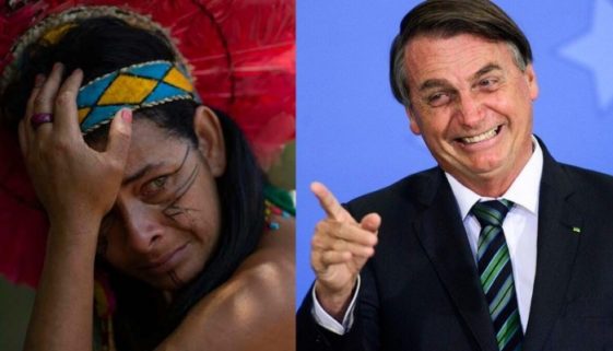 Bolsonaro comemora não ter demarcado terras indígenas no seu governo