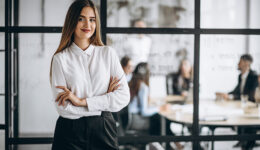 Executive business woman in an office