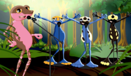 Papo de Sapo: série de animação musical narra descobertas científicas