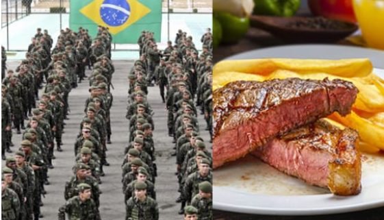 Forças Armadas gastam R$ 56 milhões com filé mignon, picanha e salmão