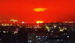 Céu fica vermelho em cidade na China e causa pânico entre os moradores