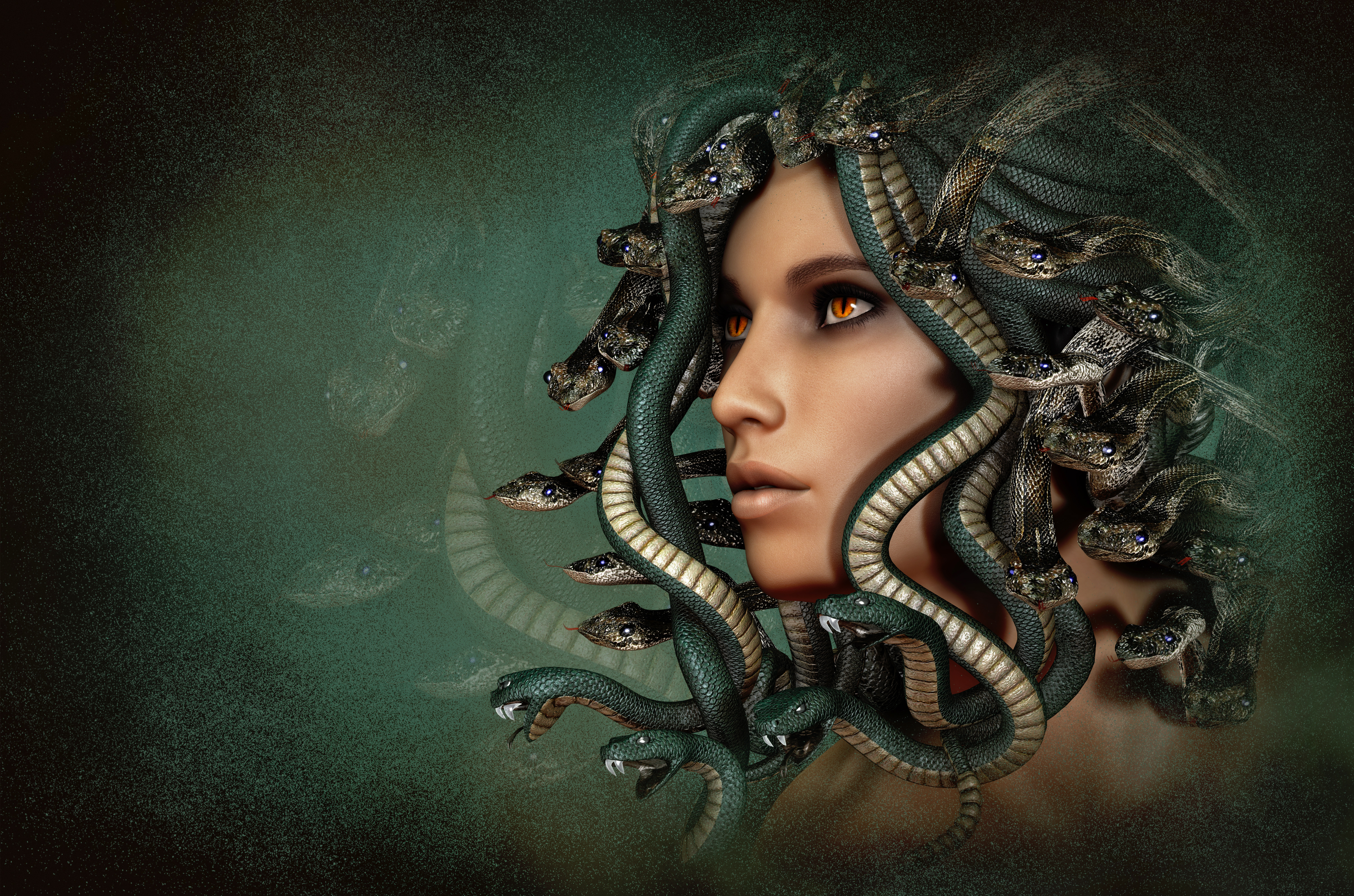 Verdadeira história Medusa foi transformada em monstro por ter sido estuprada foto