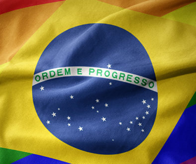 bandeira do Brasil colorida