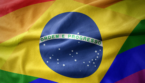 bandeira do Brasil colorida