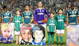 Palmeiras some do Twitter para alertar sobre desaparecimento de crianças no país