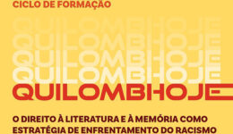 Imagem com fundo amarelo e texto: 