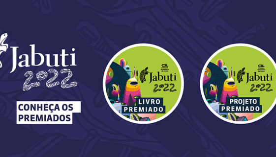 Banner de divulgação do Prêmio Jabuti 2022, 