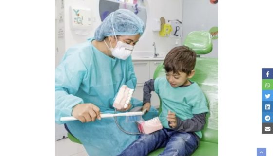 Associação celebra Natal oferecendo atendimento odontológico a crianças