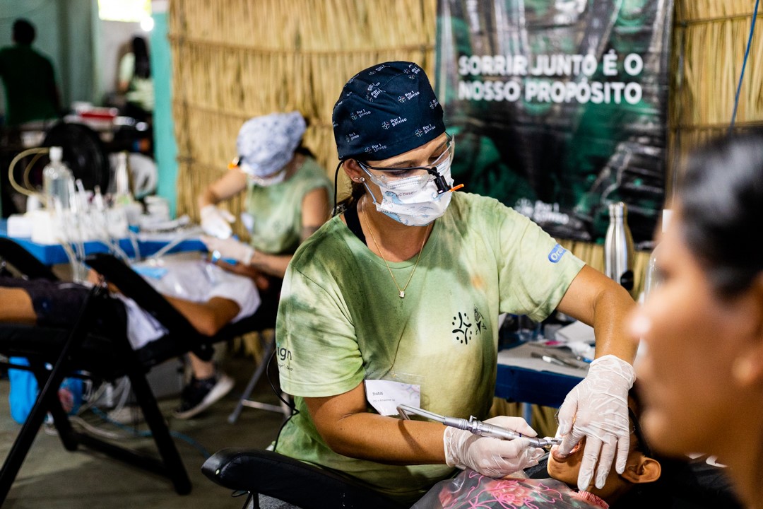 dentistas voluntários avião solidário