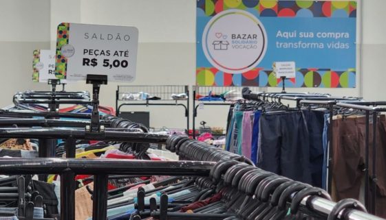 Bazar Solidário inaugura nova unidade na Grande São Paulo