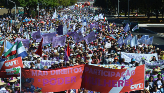 Brasília receberá mais de 100 mil mulheres para a 7ª Marcha das Margaridas