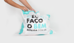 Repassa doou mais de R$ 160 mil e cerca de 140 mil peças de roupas para ONGs