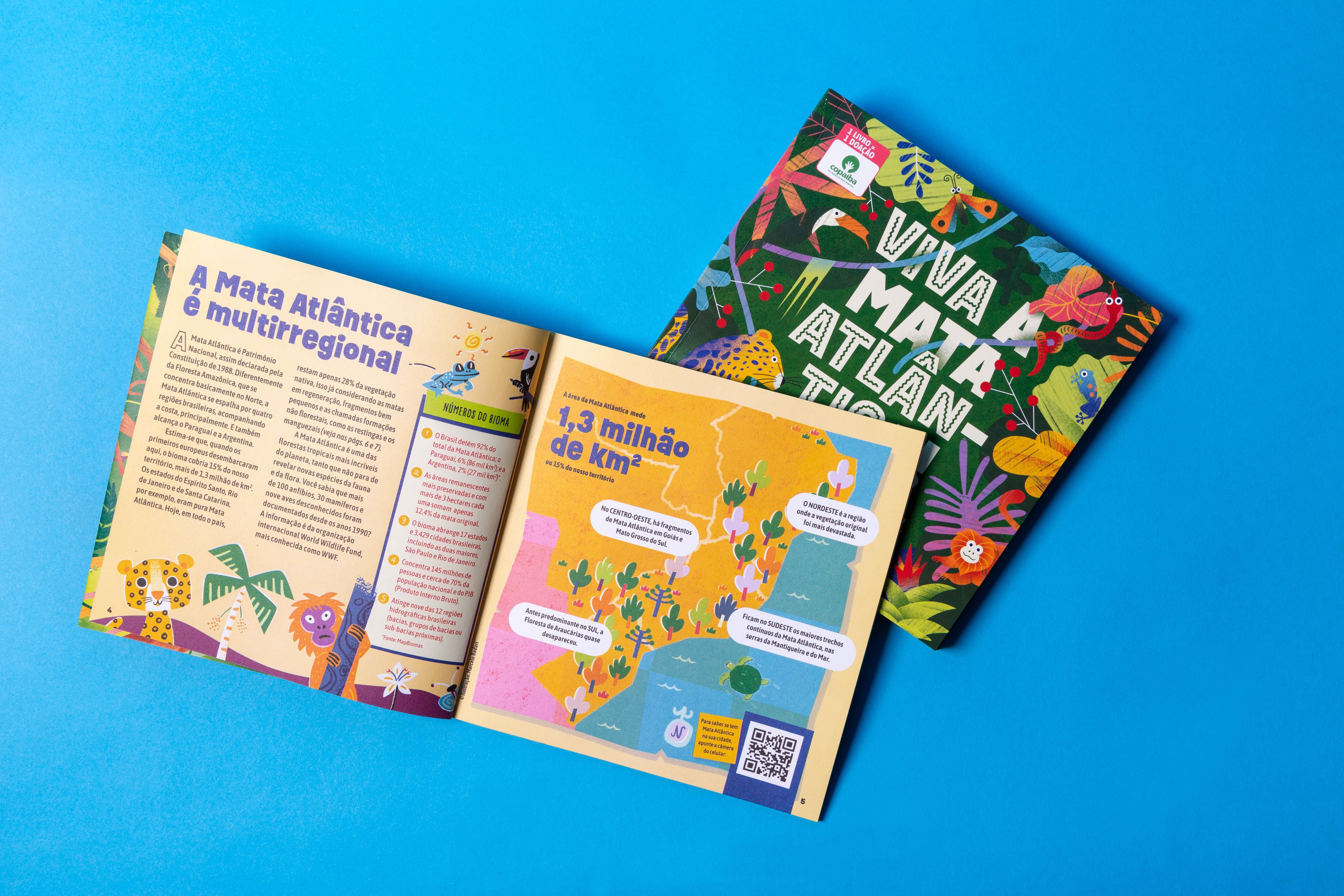 Viva a Mata Atlântica: livro infantil é criado em parceria entre ONGs