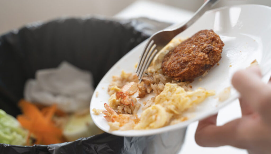desperdício de alimentos
