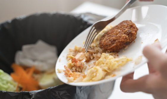 desperdício de alimentos