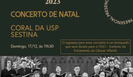 Concerto de Natal arrecadará brinquedos novos para crianças com câncer