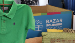 ONG Vocação faz bazar solidário com preços acessíveis para ajudar projetos sociais
