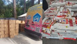 Empresa apoia ONG e doa 1 tonelada de ração para os cães e gatos no RS