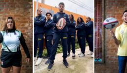 Jovens da ONG Hurra! participam da abertura dos Jogos Olímpicos de Paris 2024