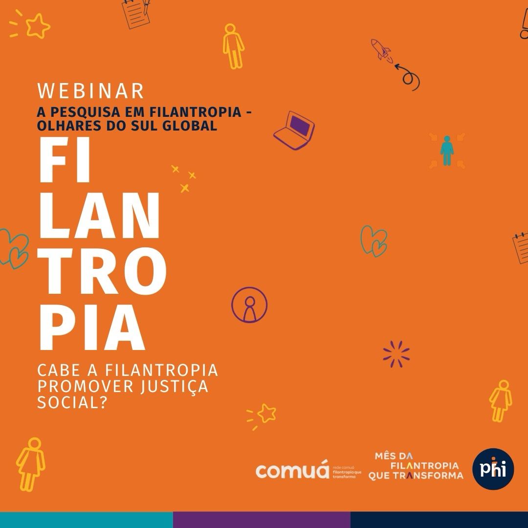 Webinar debate o papel da filantropia na promoção da justiça social
