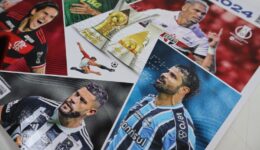 Panini e Fundação Dorina lançam álbum de figurinhas acessível do Brasileirão