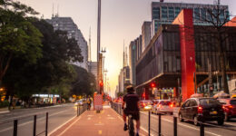 Base para alerta e cuidados sobre trombose na Avenida Paulista