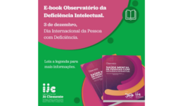 Instituto Jô Clemente (IJC) lança e-book sobre saúde mental de pessoas com Deficiência Intelectual
