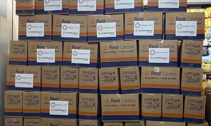 JundiaíShopping doa 9 toneladas de alimentos para Fundo Social de Solidariedade do município