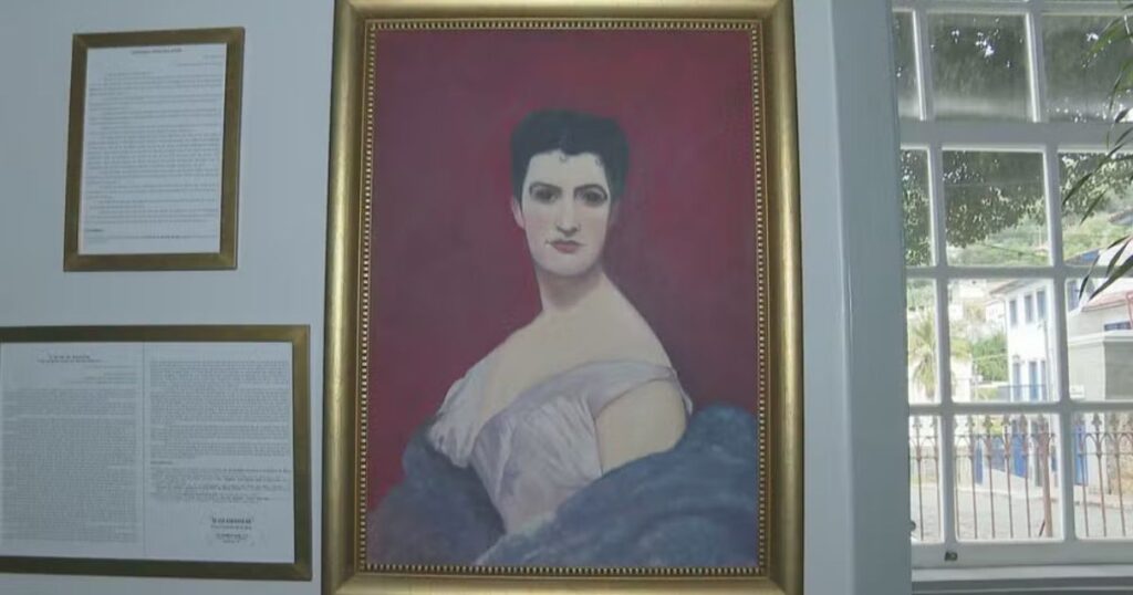 Eufrásia Teixeira Leite em retrato histórico de filantropa brasileira
