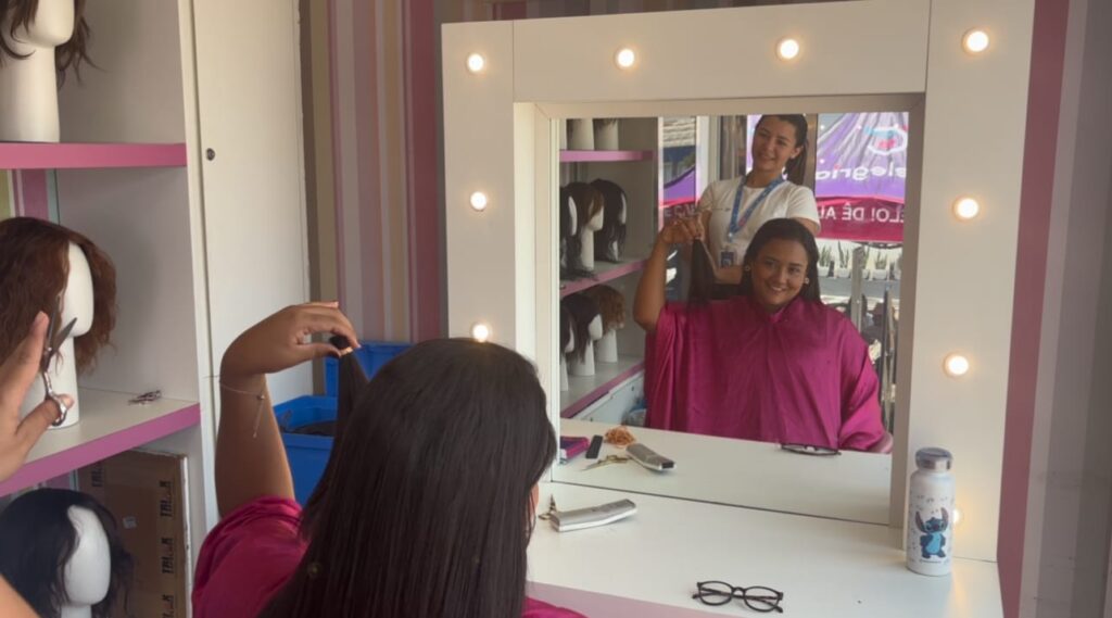 SIMPAR e ONG Cabelegria unem forças em campanha de doação de cabelo em Mogi das Cruzes