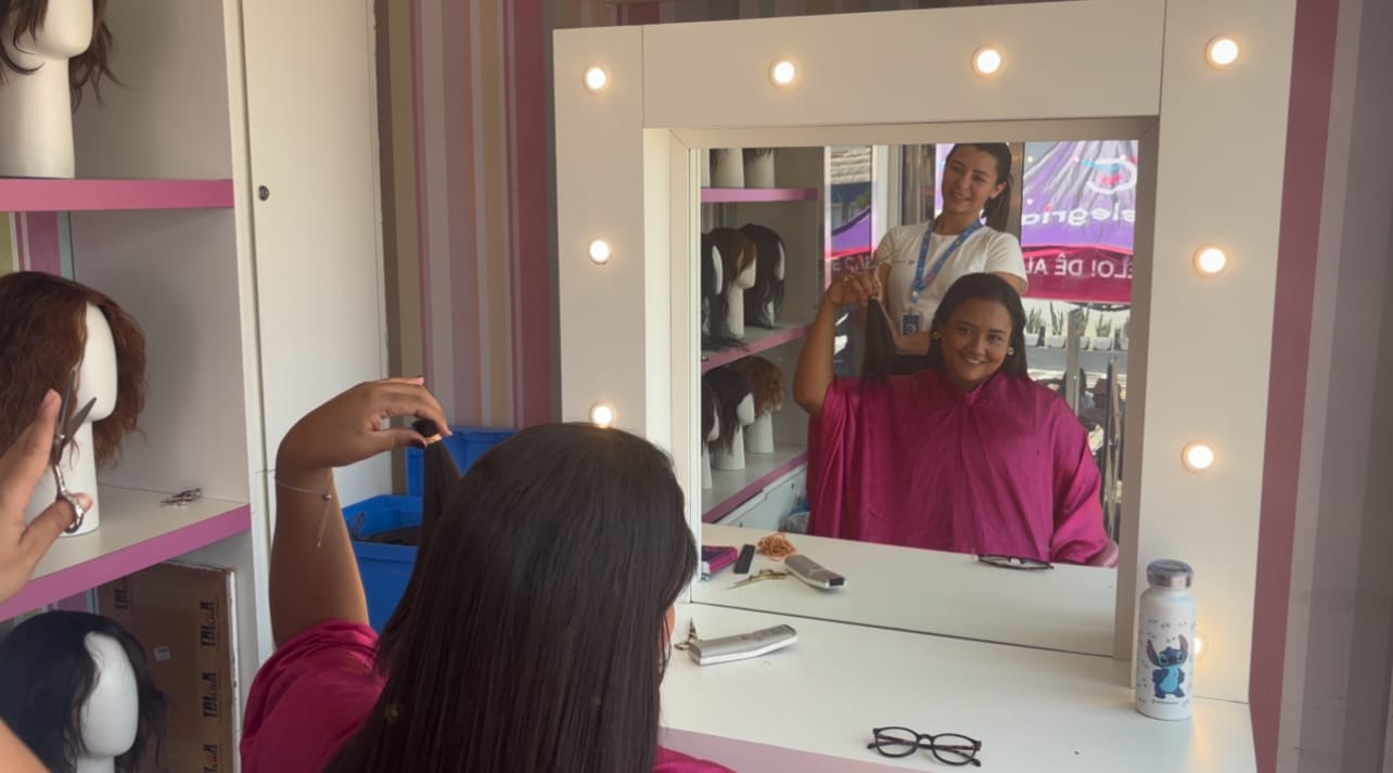 SIMPAR e ONG Cabelegria unem forças em campanha de doação de cabelo em Mogi das Cruzes