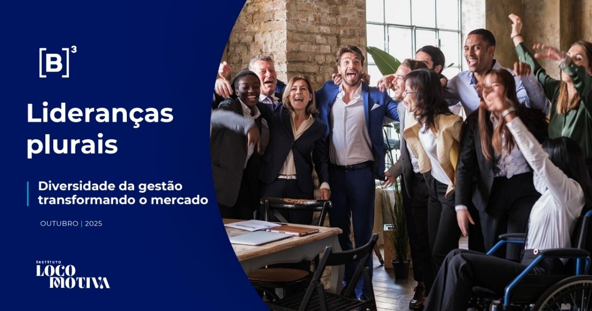 Diversidade avança na alta liderança das empresas brasileiras, aponta estudo da B3 e Instituto Locomotiva
