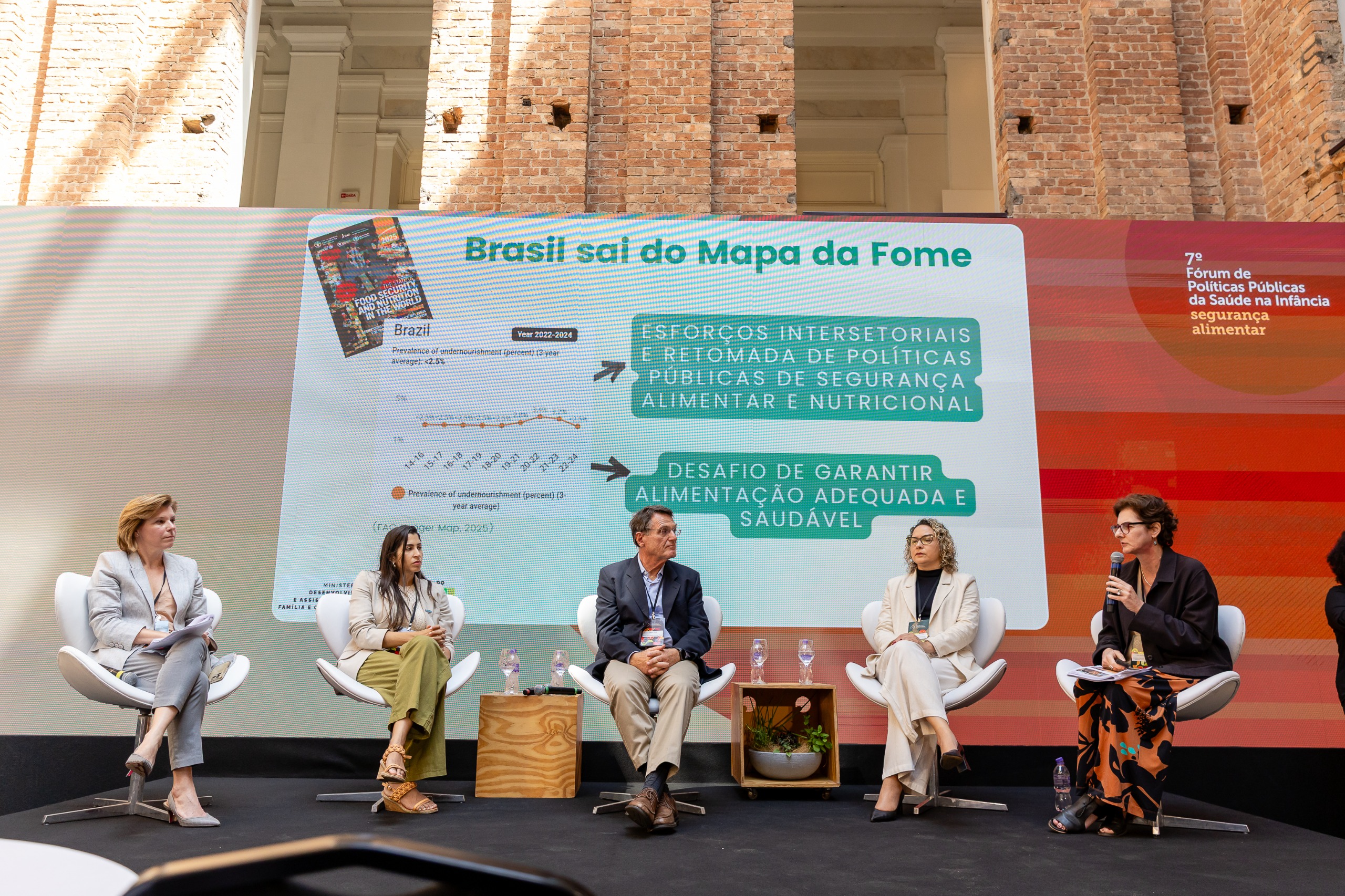 Fórum do Infinis debate desafios da segurança alimentar infantil no país