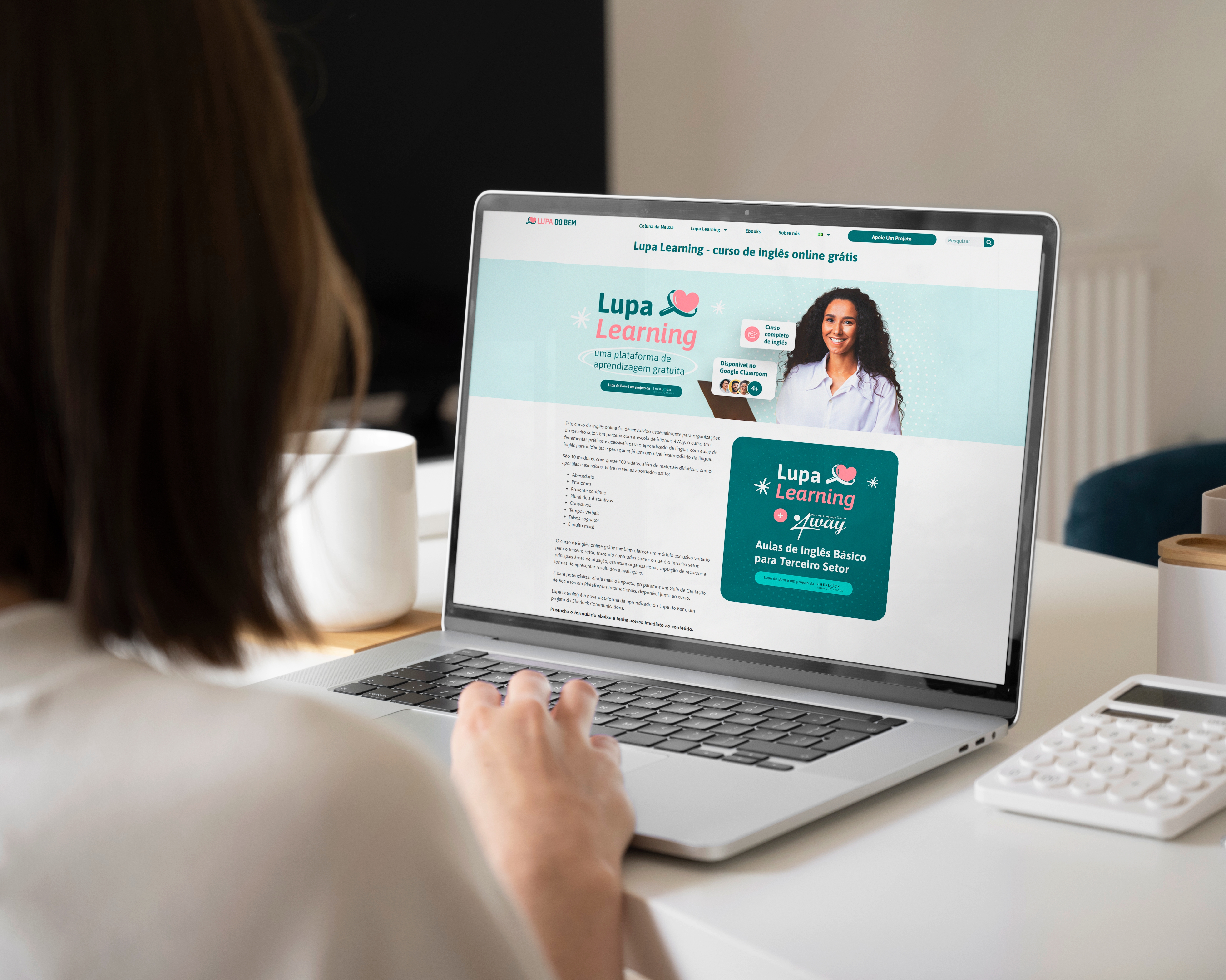 iniciativa do programa Lupa do Bem oferece cursos gratuitos para líderes comunitários e gestores do terceiro setor em toda a América Latina
