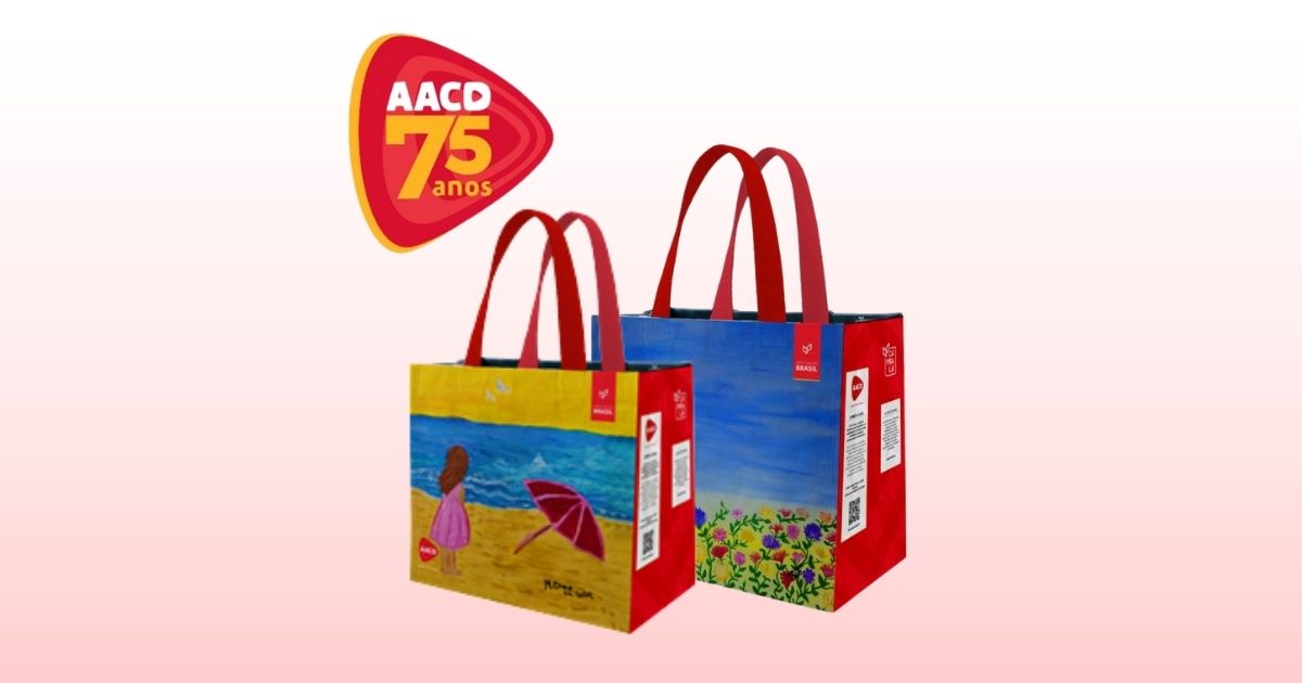 Arte e inclusão: AACD lança coleção de ecobags com obras de artistas da arteterapia