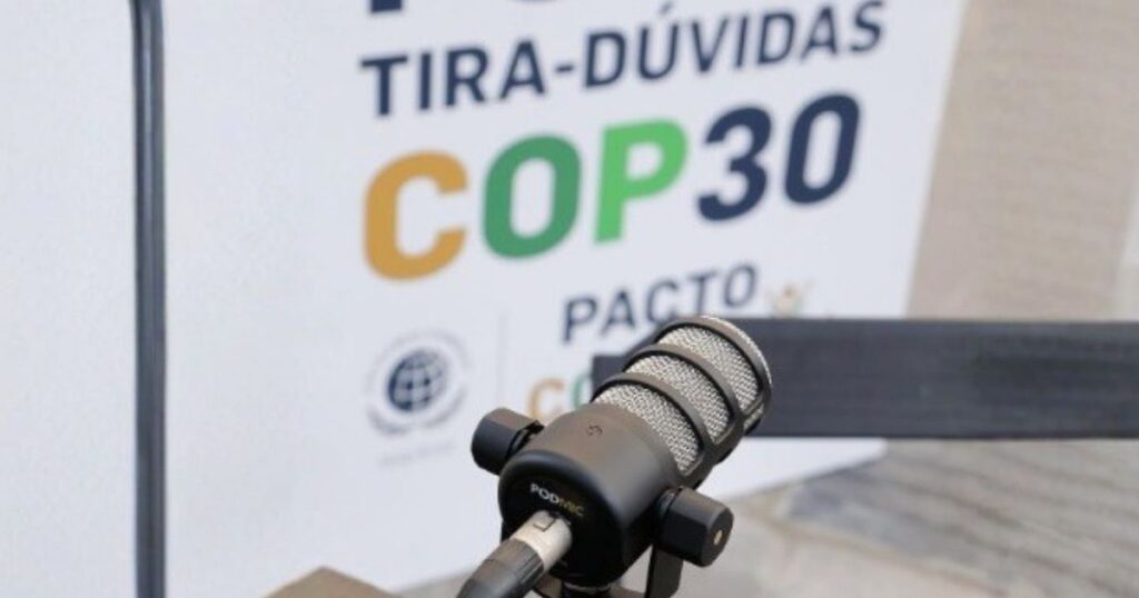 Influenciadoras levam debate sobre a COP30 às ruas de São Paulo
