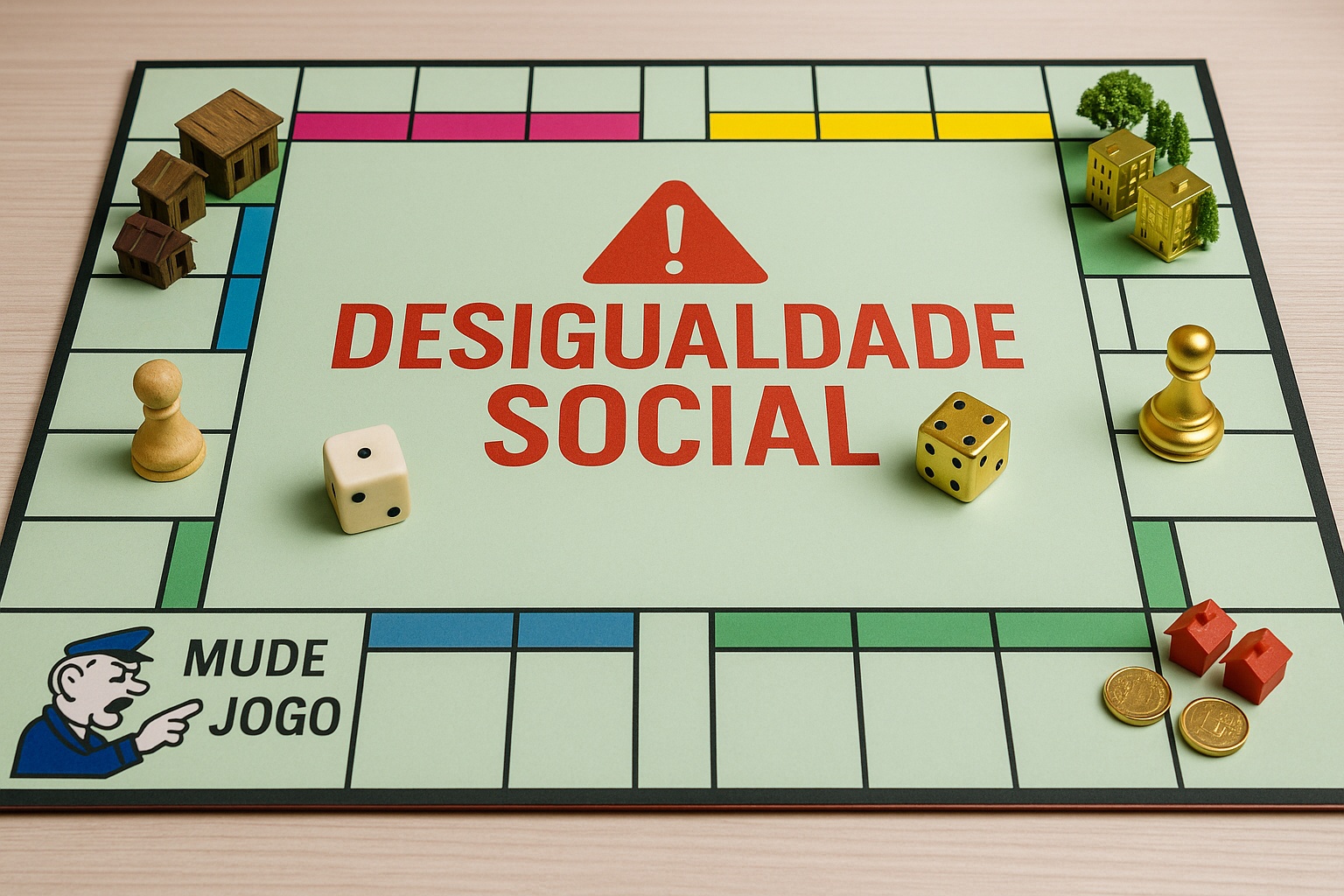 Se em vez de aprender a “jogar o jogo”, a gente aprendesse a “mudar o jogo”?