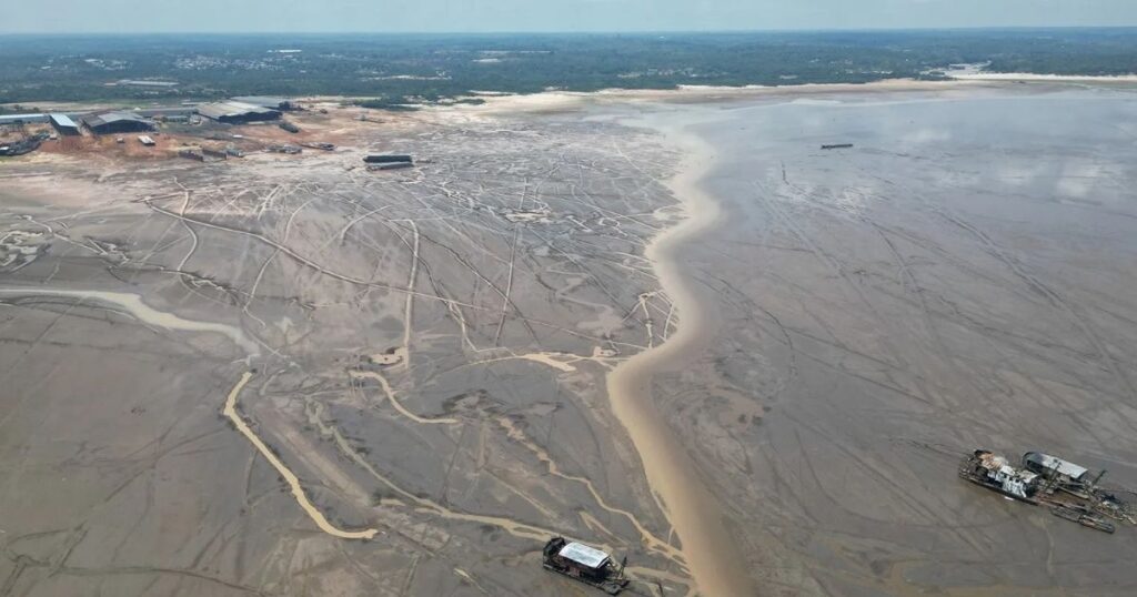 Seca na Amazônia alerta para impacto das mudanças climáticas