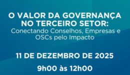 Governança no Terceiro Setor é tema de evento em São Paulo