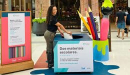 Campanha nacional arrecada materiais escolares para a volta às aulas