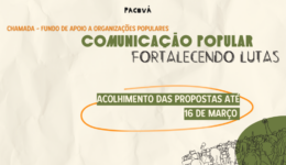 Pacová lança chamada para fortalecer comunicação popular