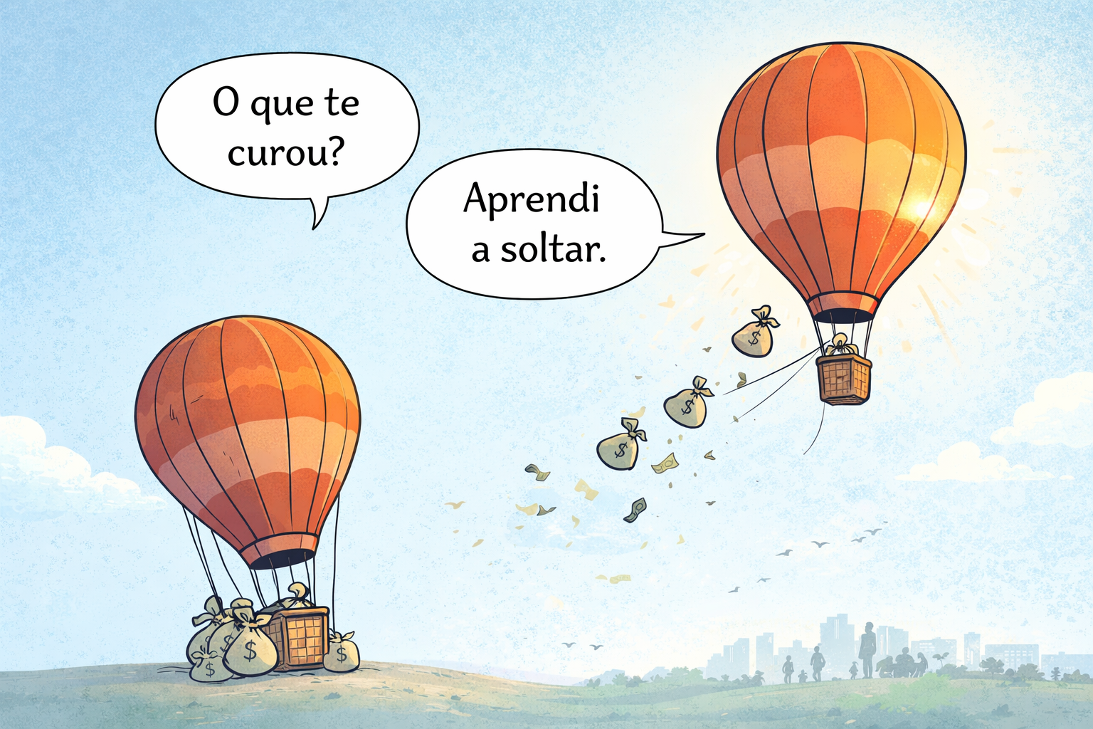 A cura que a generosidade entregou de graça