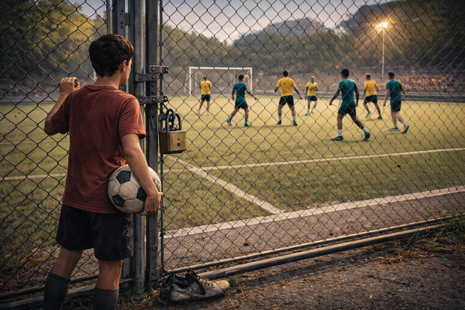 Futebol, inglês e a barreira invisível para o futuro dos nossos jovens