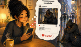A banalização da empatia: curtir é fácil — o problema é agir.