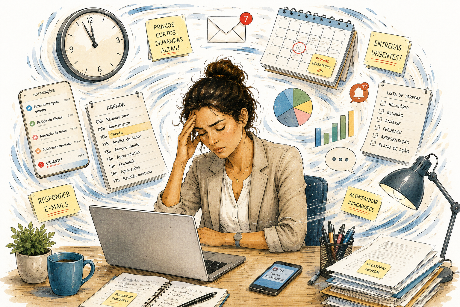 Saúde emocional das lideranças e os impactos no ambiente de trabalho