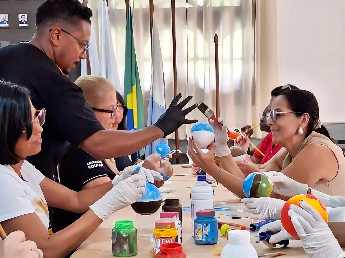 Volkswagen e Horizonte Educação e Comunicação levam arte e conscientização ambiental a escolas do Sul Fluminense