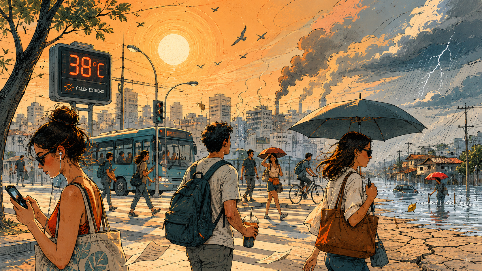 Quando o clima vira rotina, mas não consciência
