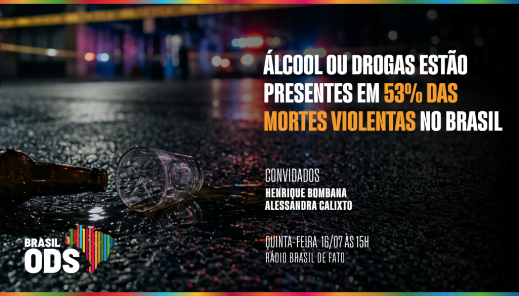 Álcool ou drogas estão presentes em 53% das mortes violentas no Brasil Capa