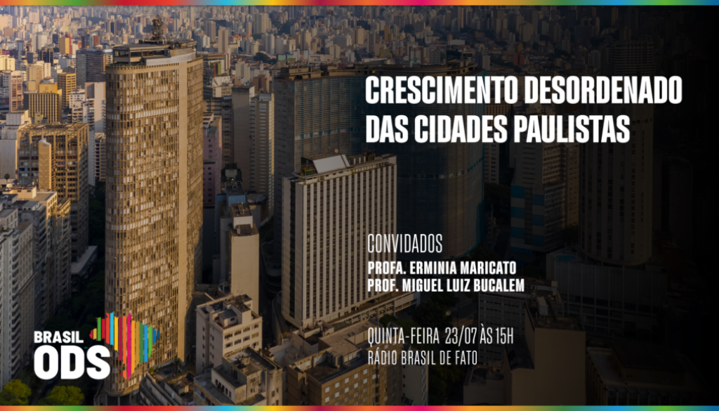 Crescimento desordenado das cidades paulistas Y